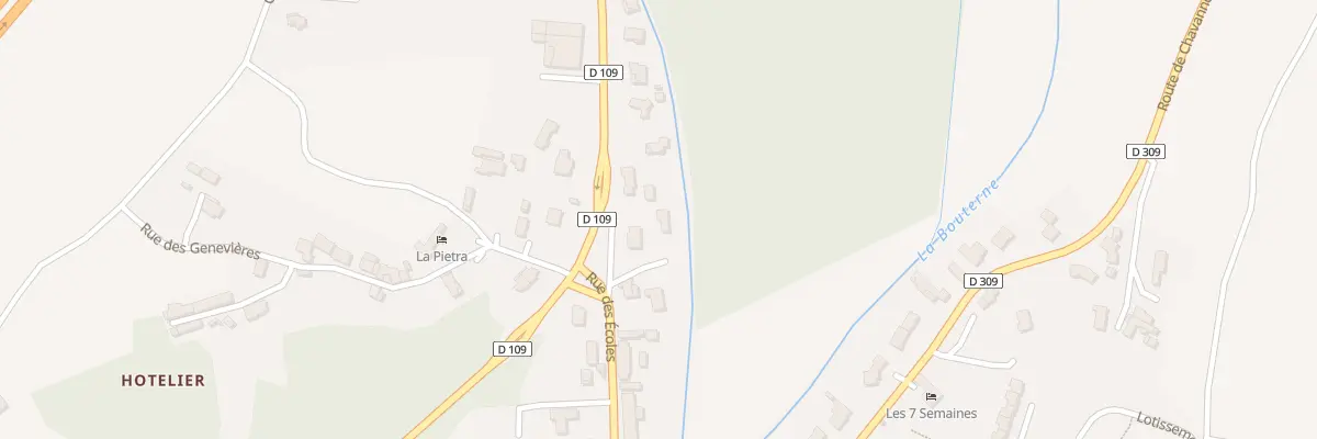 Plan du 5287 Gargoliat à Chantemerle-les-Blés
