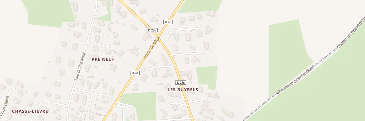 Plan du 83 Rte de Saint Jean à Crottet