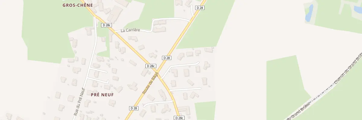 Plan du 77 All des Burelles à Crottet