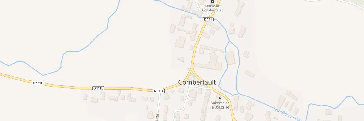 Plan du 1 Rte de Challanges à Combertault