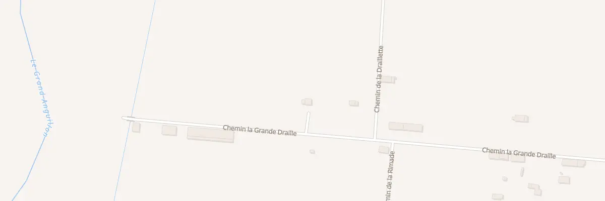 Plan du 1382 Che La Draillette à Noves