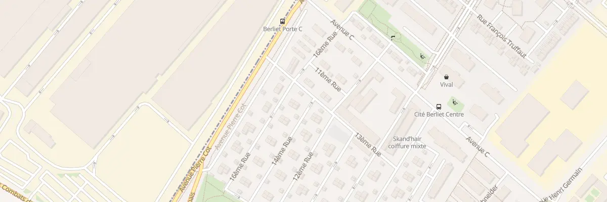 Plan du 15 Vc Quatorzieme Rue à Saint-Priest
