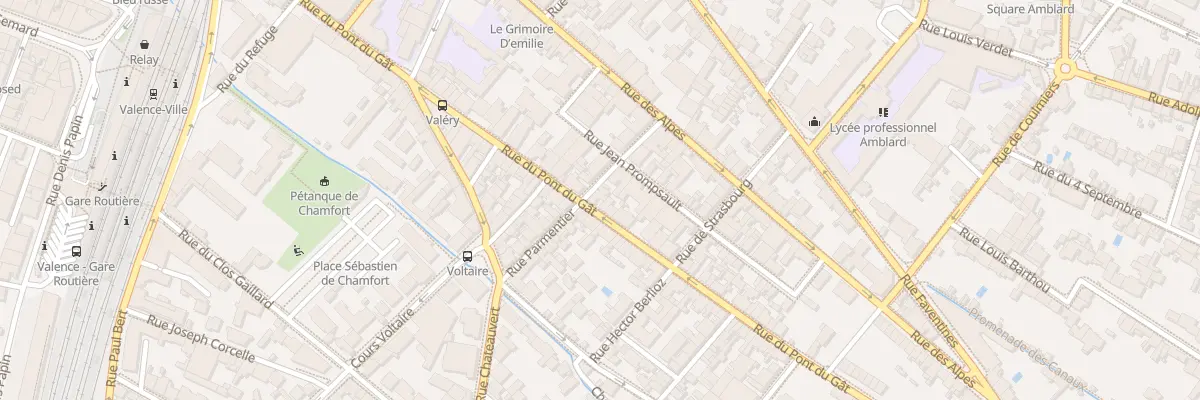 Plan du 67 Rue du Pont du Gat à Valence