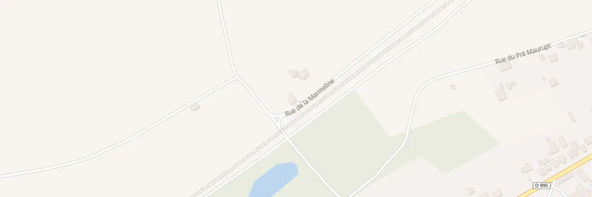 Plan du 82 Rue de la Marmeline à Sermaize-les-Bains