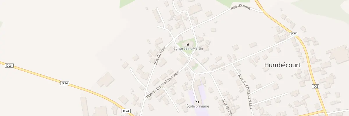 Plan du 16 Rue du Pont à Humbécourt