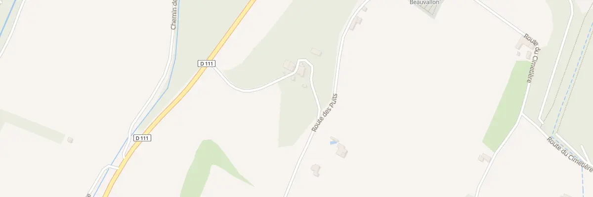 Plan du 5074 Les Fierattes à Beauvallon