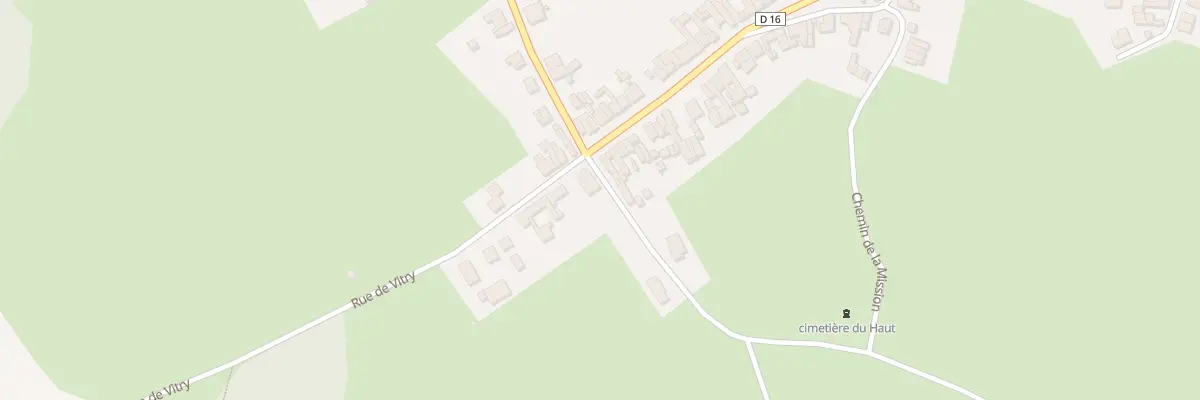 Plan du 1 Rue de Vitry à Cheminon