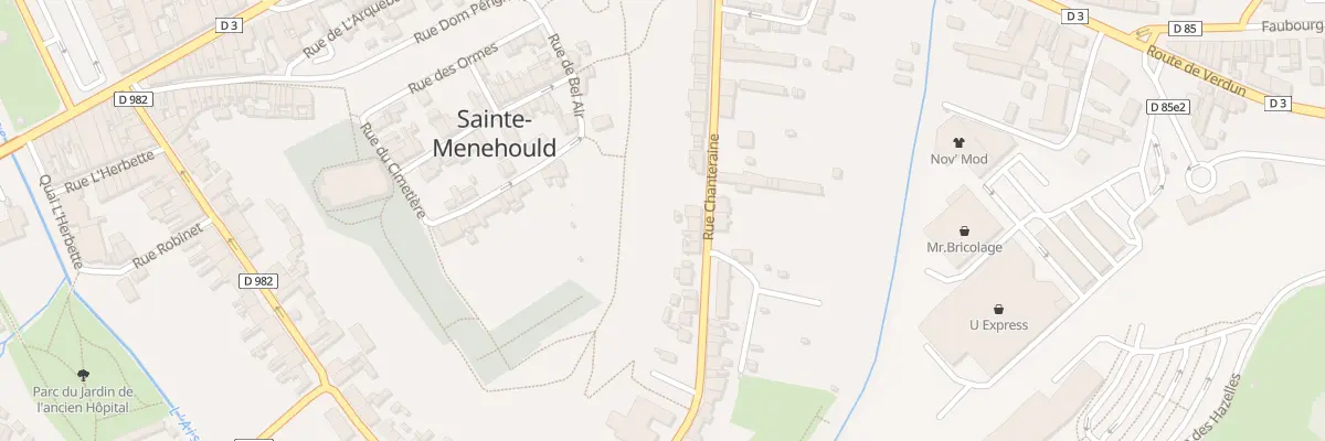 Plan du 45 Rue Chanteraine à Reims