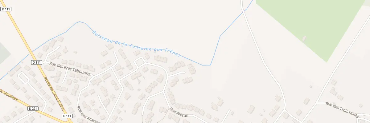 Plan du 9 Imp Alezan Nord à Villiers-en-Lieu