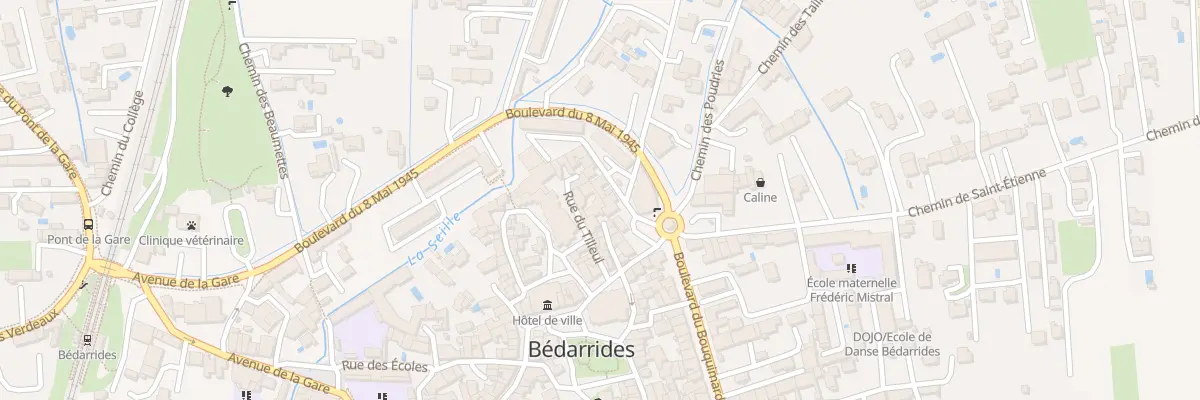 Plan du 5 Rue du Tilleul à Bédarrides