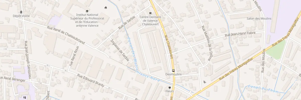 Plan du 5B Rue de Serbie à Valence