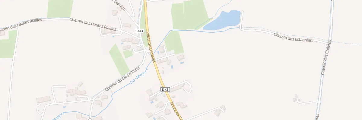 Plan du 994 Rte de Camaret à Jonquières