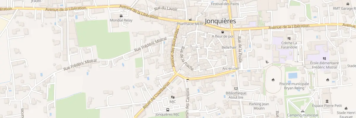 Plan du 12B Rue de la Frache à Jonquières