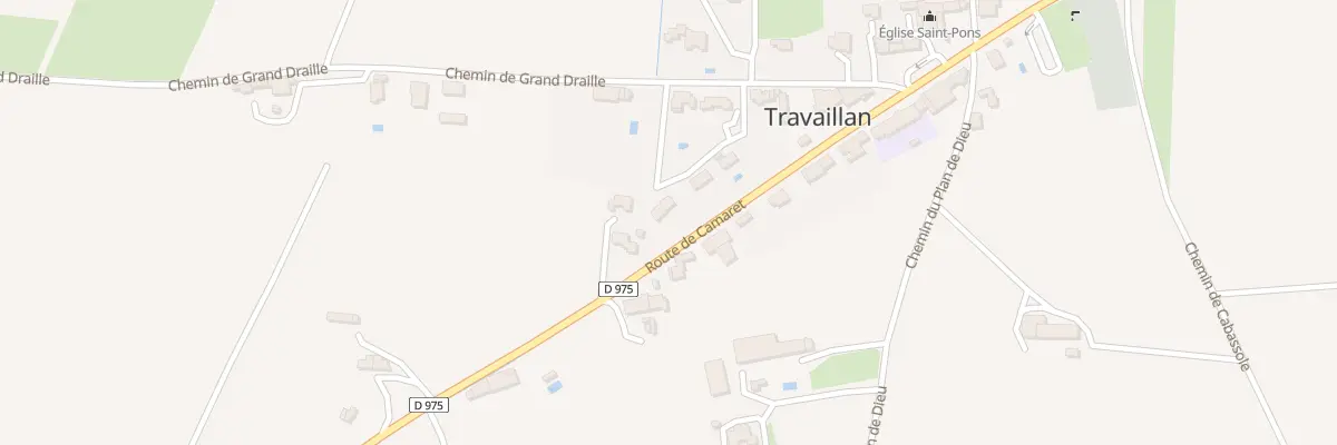 Plan du 4 Lot Le Jardin des Cigales à Travaillan