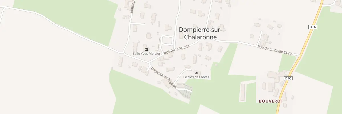 Plan du 42 Rue de la Mairie à Dompierre-sur-Chalaronne
