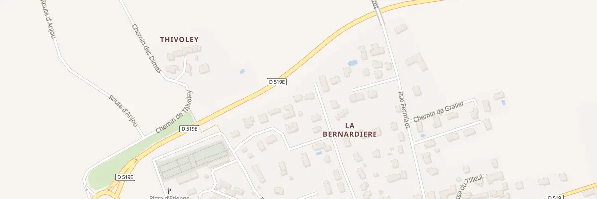 Plan du 195 Rue des Pommiers à Bougé-Chambalud