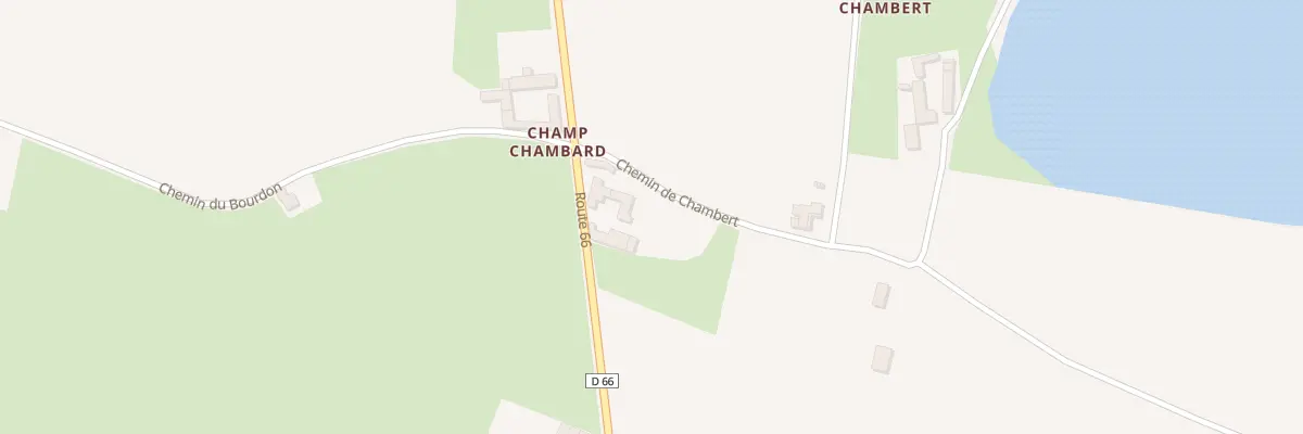 Plan du 5200 Che de Chambert à Villeneuve