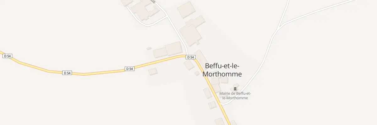 Plan du 4 Rue de Beffu à Beffu-et-le-Morthomme