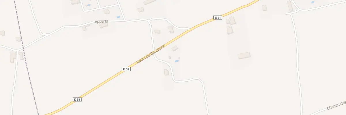 Plan du 60 Rte du Dauphiné à Sonnay