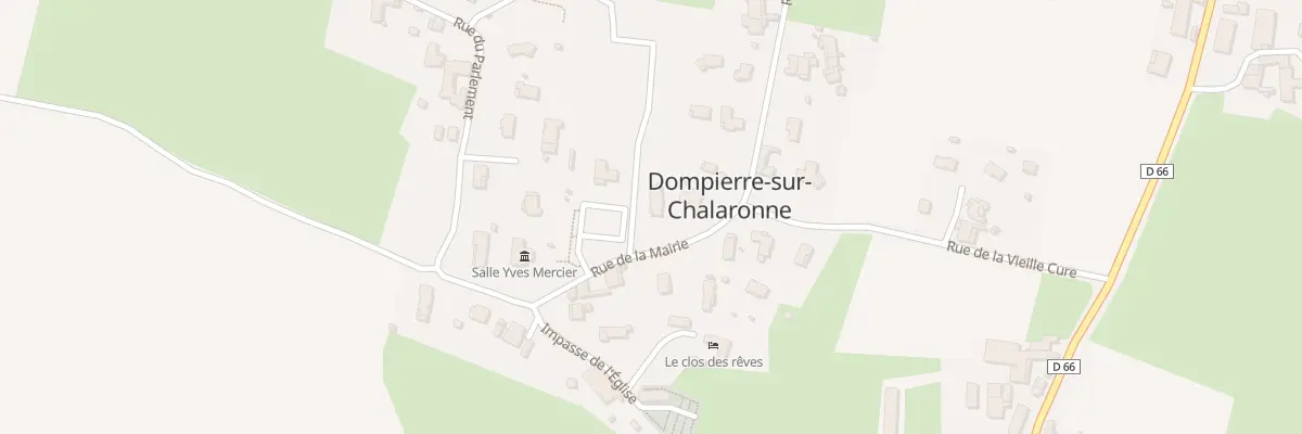 Plan du 105 Rue de la Mairie à Dompierre-sur-Chalaronne