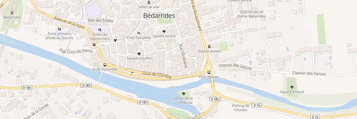 Plan du 7 Rue Petite Fontaine à Bédarrides