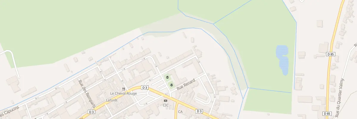 Plan du 8 Rue Philippe de la Force à Sainte-Menehould