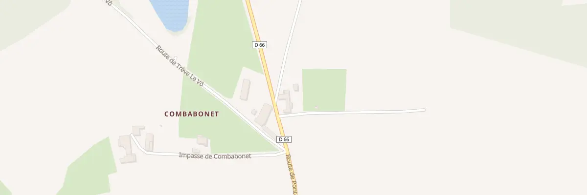 Plan du 5100 Combabonet à Illiat