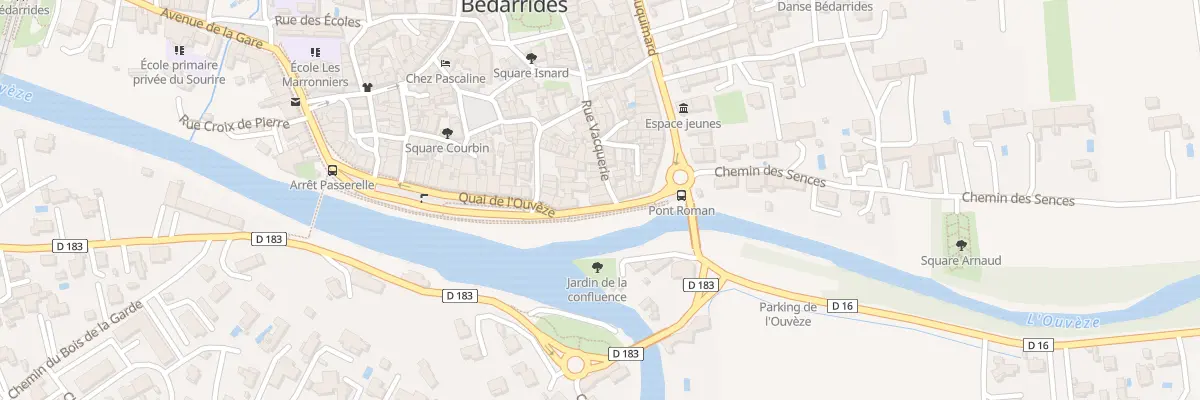 Plan du 7 Quai de l’Ouvèze à Bédarrides