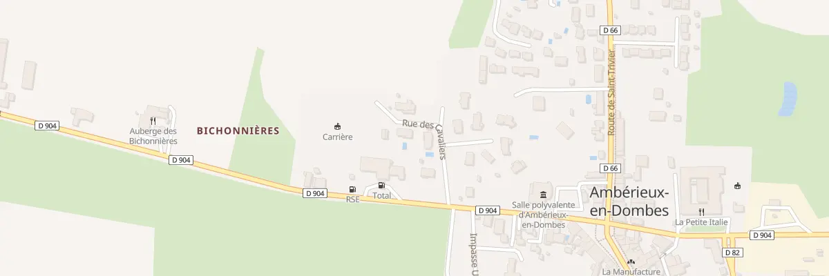 Plan du 30 Rue des Cavaliers à Ambérieux-en-Dombes