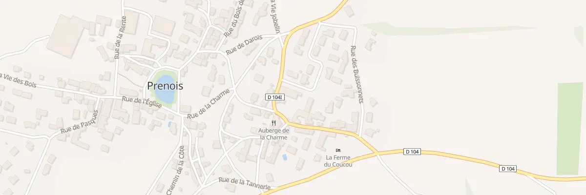 Plan du 2 Rue Emile Boymond à Prenois