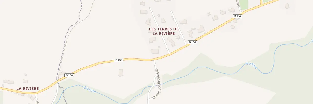 Plan du 76 Rte de Roussillon à La Chapelle-de-Surieu