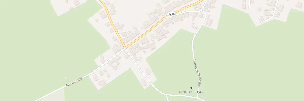 Plan du 51 Rue Haute à Loisy-sur-Marne