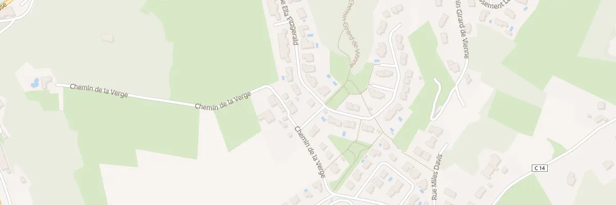 Plan du 1 Rue Ray Charles à Vienne