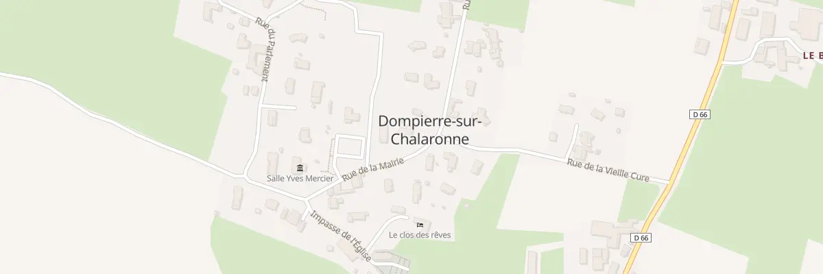 Plan du 113 Rue de la Mairie à Dompierre-sur-Chalaronne