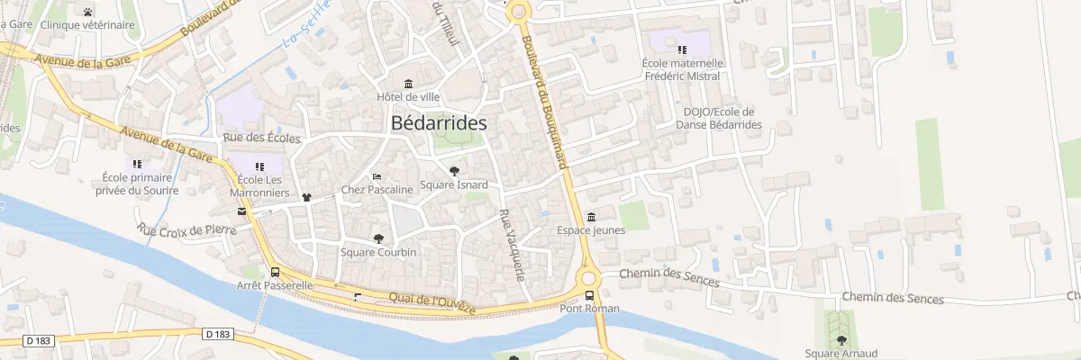 Plan du 14 Rue de Verdun à Bédarrides