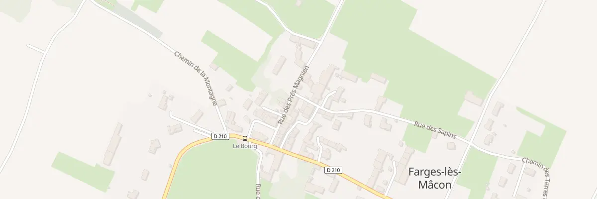 Plan du 17 Rue des Sapins à Farges-lès-Mâcon
