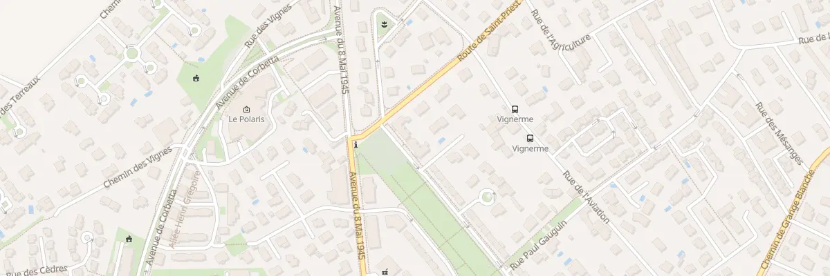 Plan du 3 Rue Eugène Delacroix à Corbas
