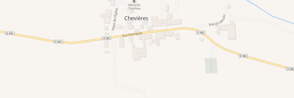 Plan du 6 Rue Principale à Chevières