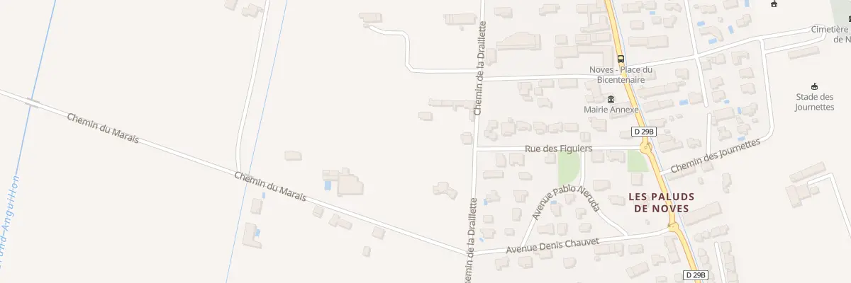 Plan du 5532 Che de la Rimade à Noves