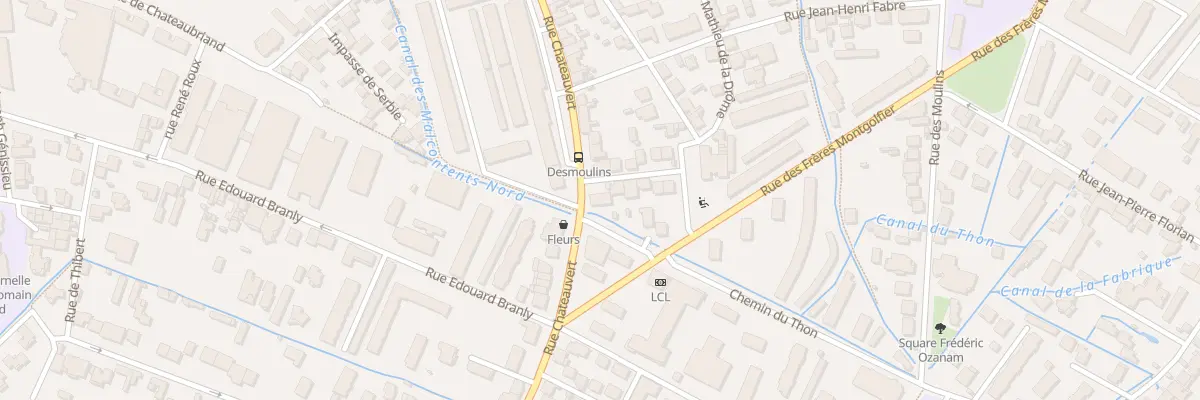 Plan du 2 Rue Camille Desmoulins à Valence