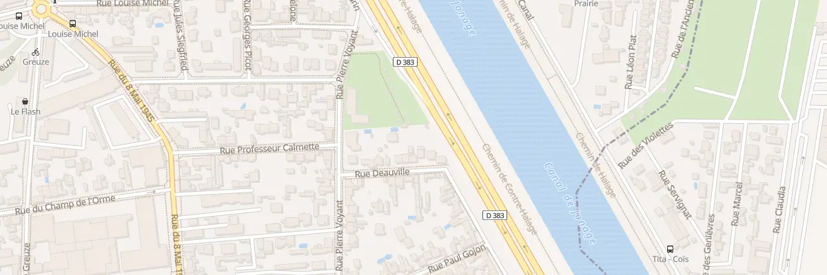 Plan du 15 Rue Deauville à Villeurbanne