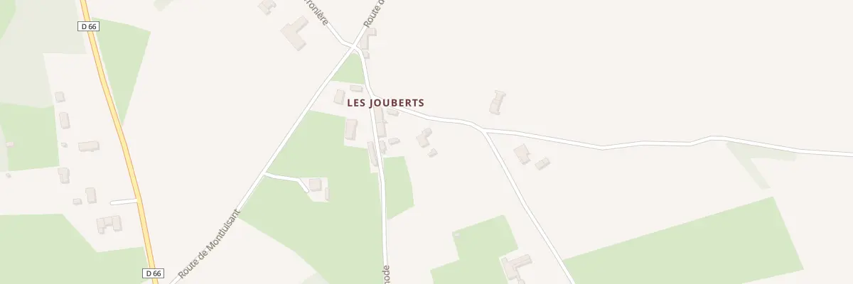 Plan du 5234 Les Jouberts à Illiat