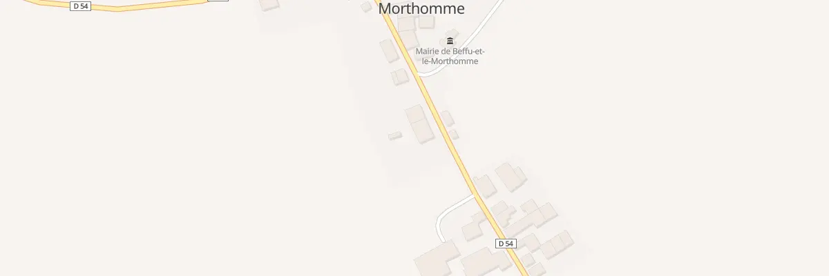 Plan du 8A Rue de Beffu à Beffu-et-le-Morthomme