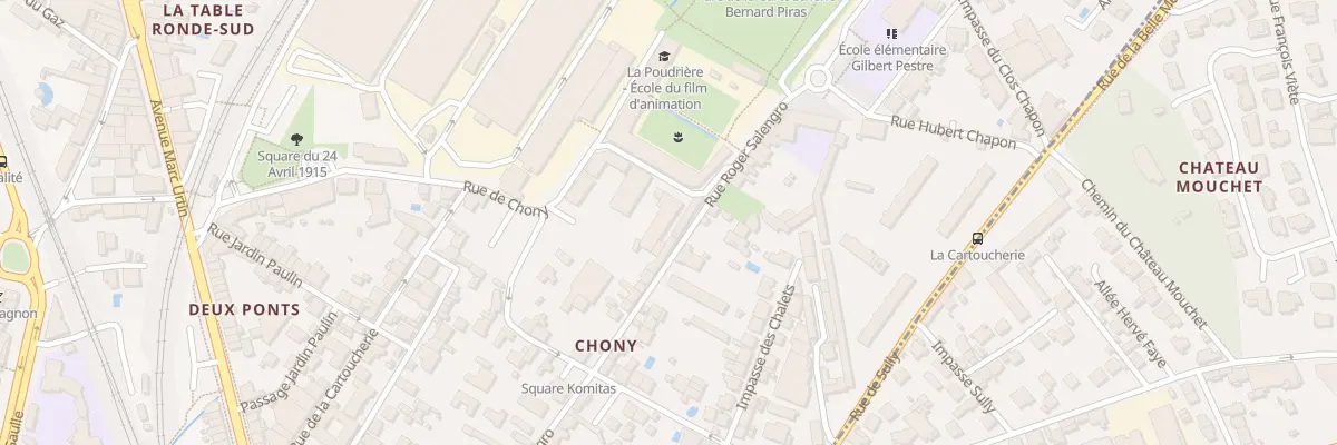 Plan du 48B Rue Roger Salengro à Bourg-lès-Valence