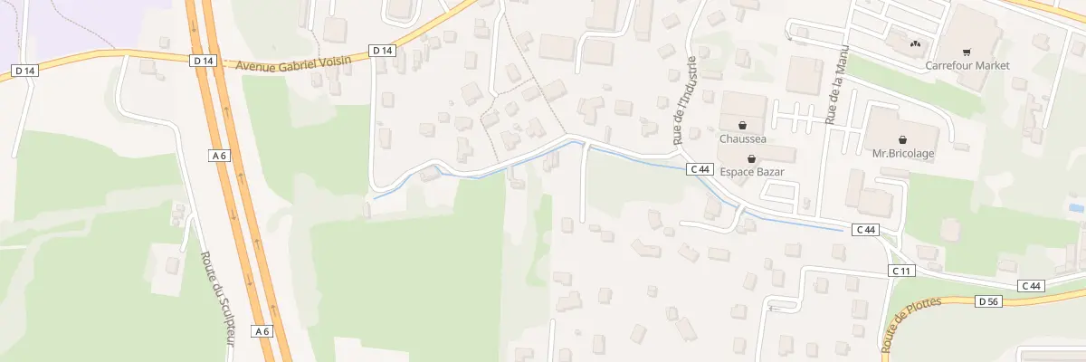 Plan du 595 Rue du Puits des Sept Fontaine à Tournus