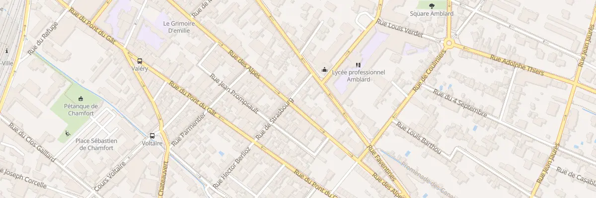 Plan du 79 Rue des Alpes à Valence