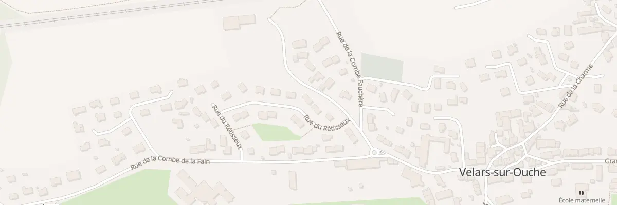 Plan du 6 Rue du Rétisseux à Velars-sur-Ouche