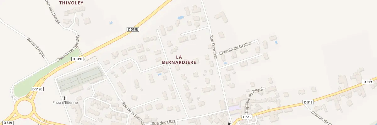 Plan du 201 Rue Fermizet à Bougé-Chambalud