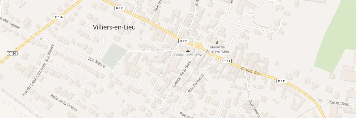 Plan du 3 Pl de l’Eglise à Villiers-en-Lieu