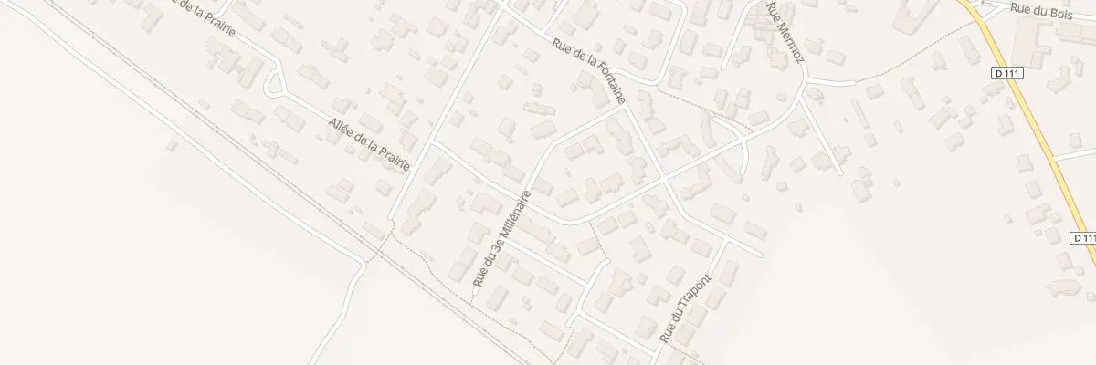 Plan du 18 Rue du Grand Pré Nord à Villiers-en-Lieu